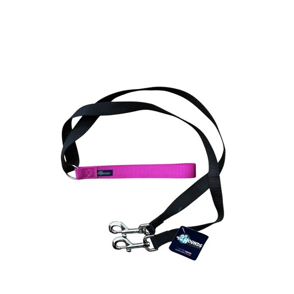 2 Hounds Freedom No Pull Training Leash ONLY Raspberry Works W/No Pull Harness - Picture 2 of 8